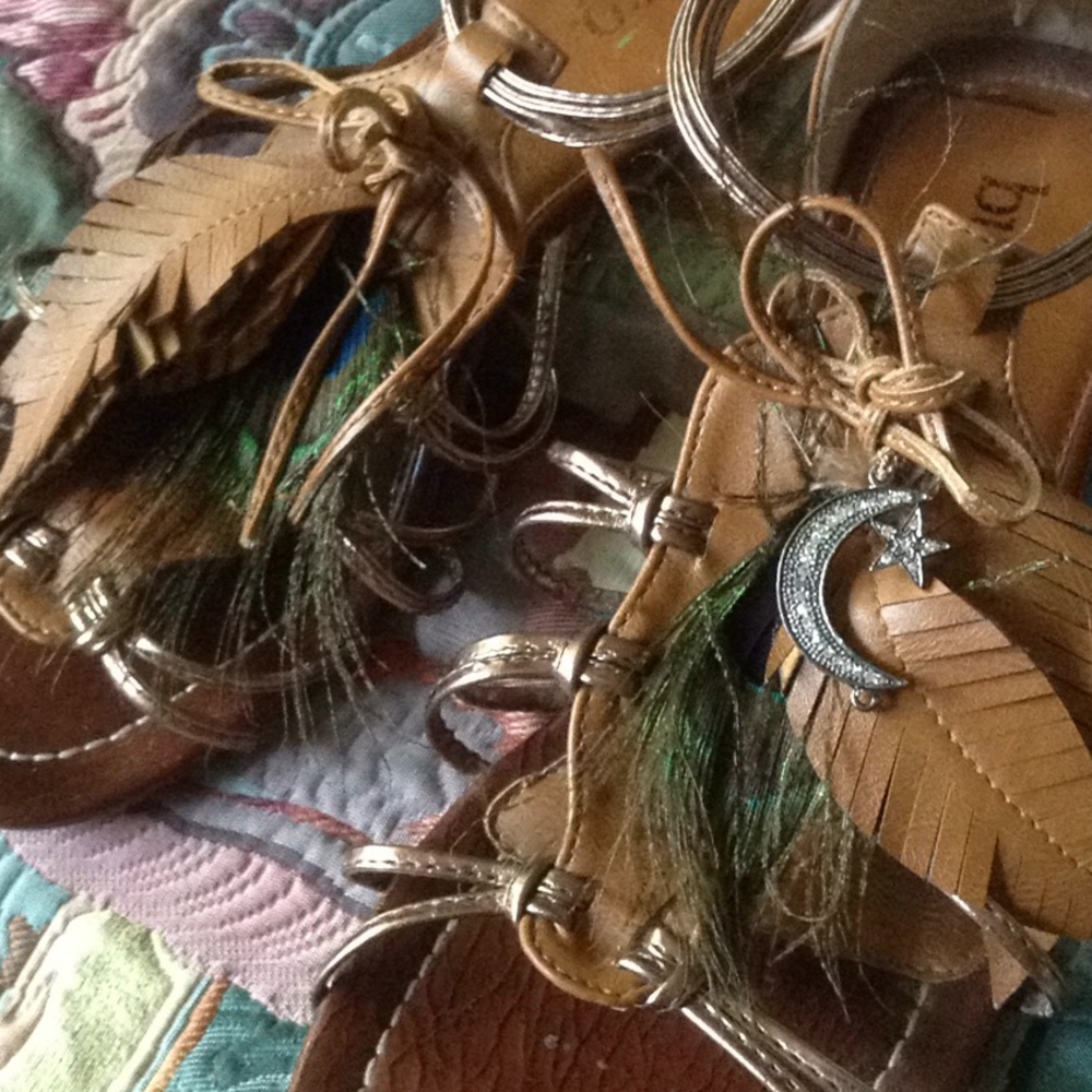 Sandals metallic straps - Picture 2 of 4